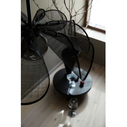 Markslöjd 108660 - Pakabinamas sietynas STYRKA 1xE27/40W/230V diametras 63 cm juoda