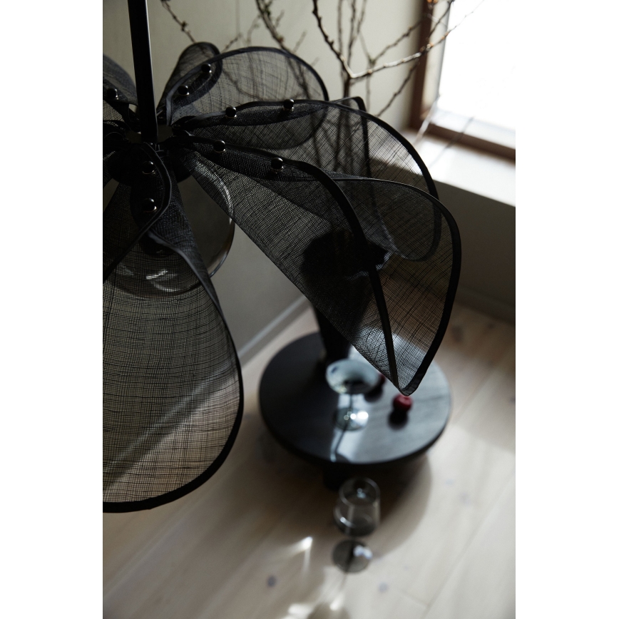 Markslöjd 108660 - Pakabinamas sietynas STYRKA 1xE27/40W/230V diametras 63 cm juoda