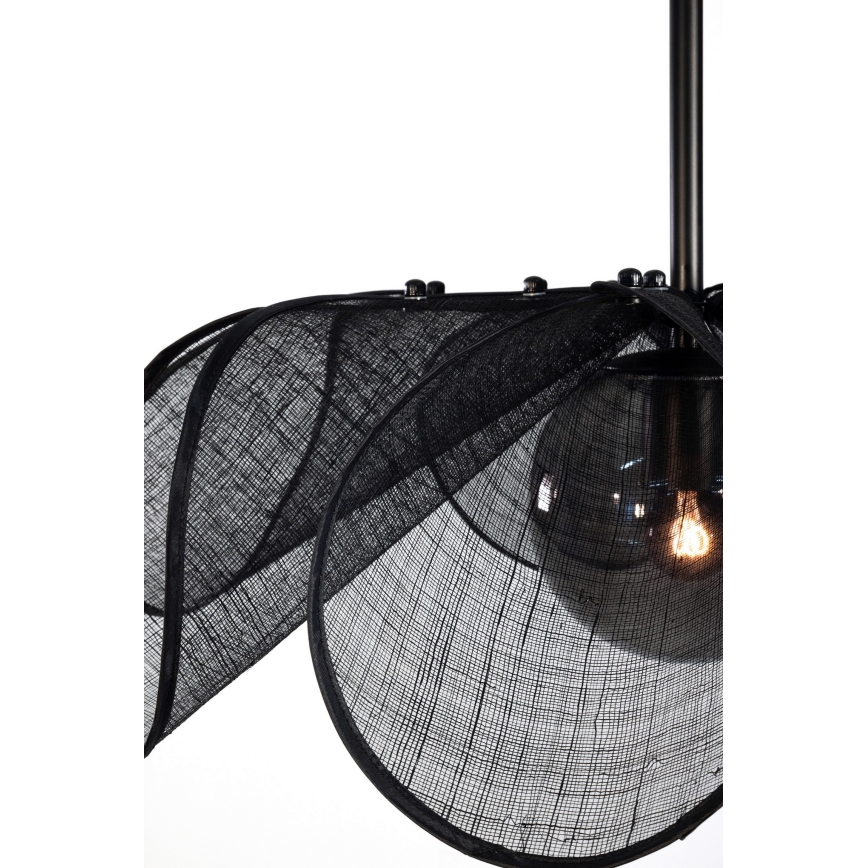 Markslöjd 108660 - Pakabinamas sietynas STYRKA 1xE27/40W/230V diametras 63 cm juoda
