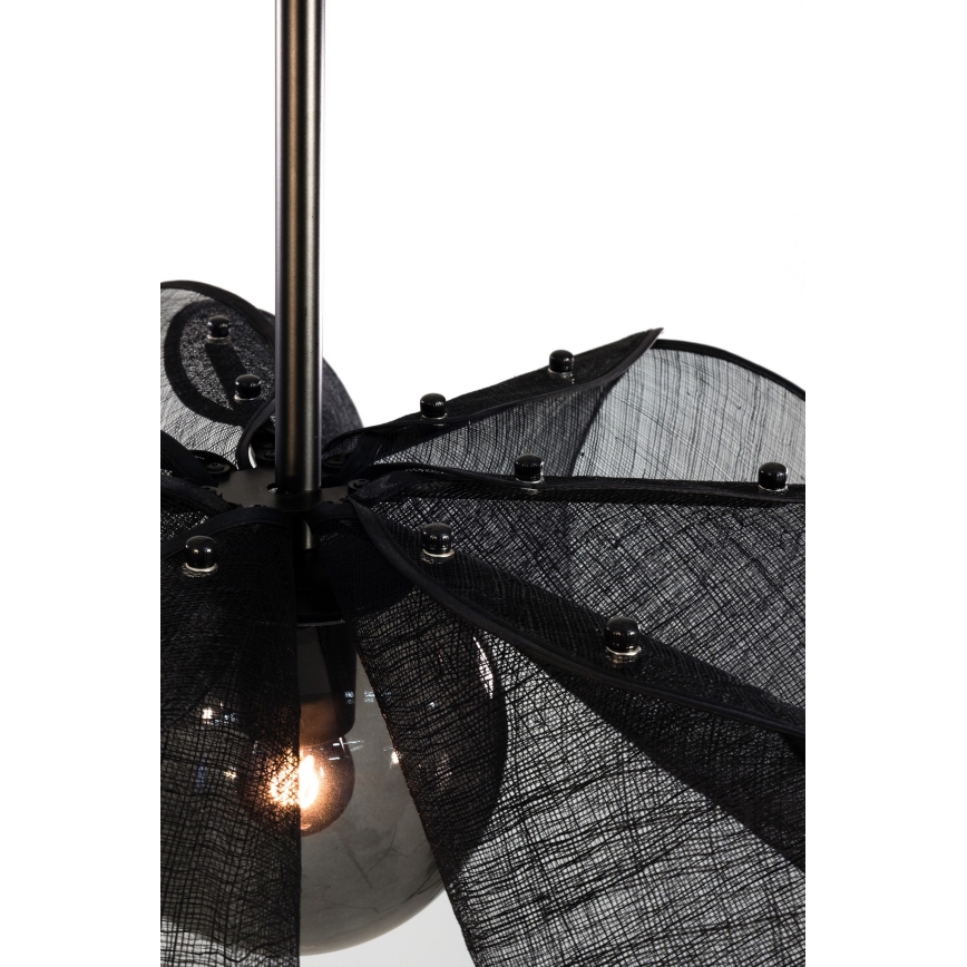 Markslöjd 108660 - Pakabinamas sietynas STYRKA 1xE27/40W/230V diametras 63 cm juoda