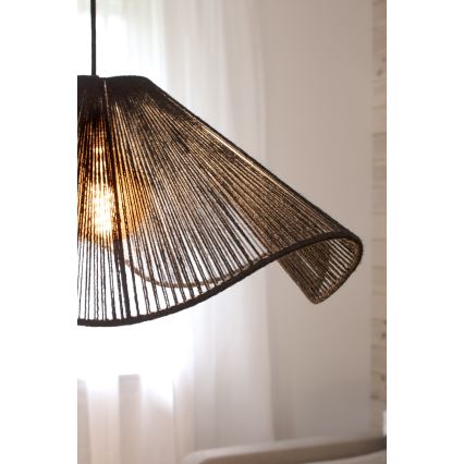Markslöjd 108682 - Pakabinamas sietynas NAMI 1xE27/40W/230V juoda