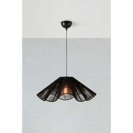 Markslöjd 108682 - Pakabinamas sietynas NAMI 1xE27/40W/230V juoda