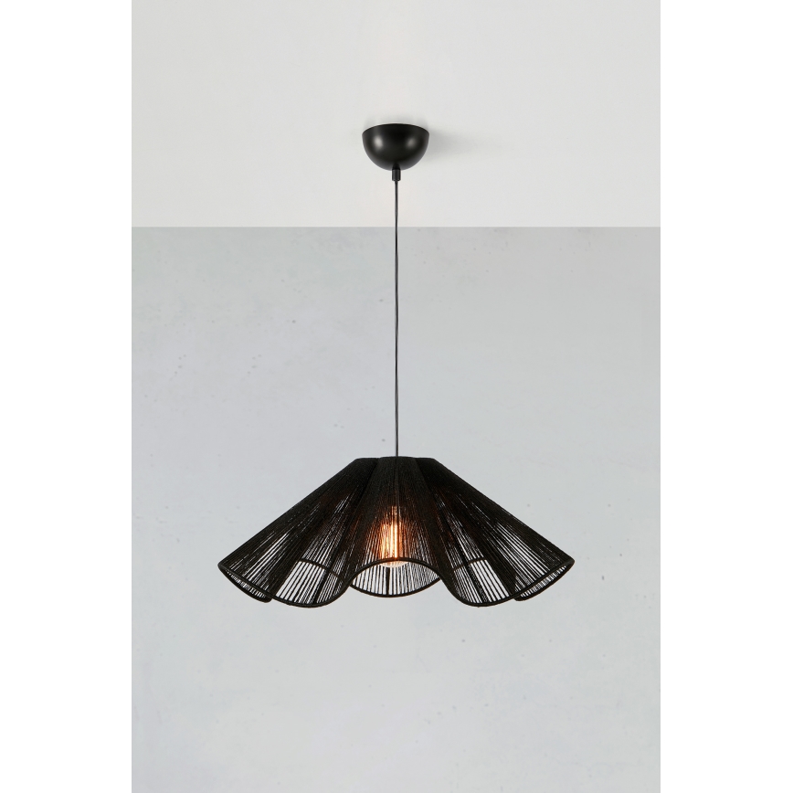 Markslöjd 108682 - Pakabinamas sietynas NAMI 1xE27/40W/230V juoda