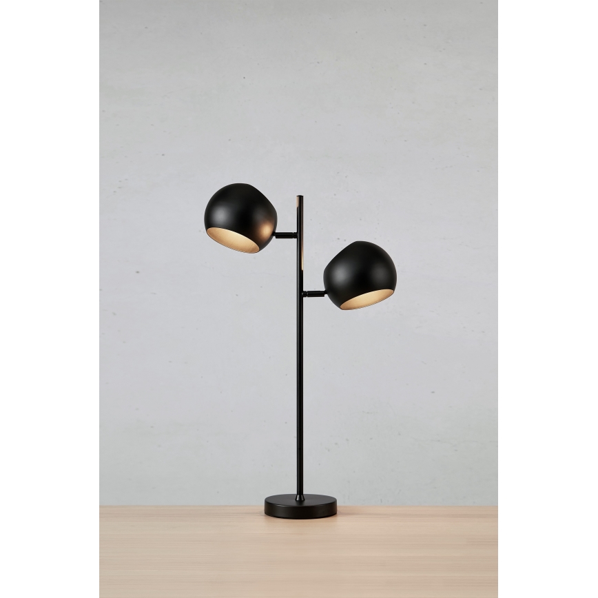 Markslöjd 108691 - Stalinis šviestuvas EDGAR 2xE14/40W/230V juoda