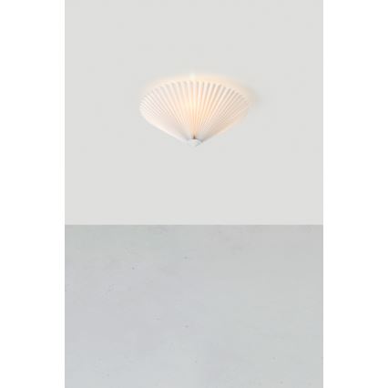 Markslöjd 108701 - Lubinis šviestuvas PLISADO 3xE14/40W/230V diametras 42 cm balta