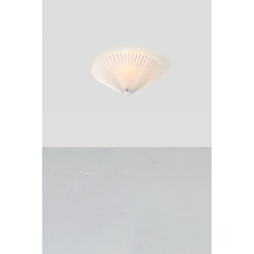 Markslöjd 108701 - Lubinis šviestuvas PLISADO 3xE14/40W/230V diametras 42 cm balta