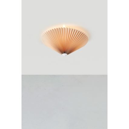 Markslöjd 108705 - Lubinis šviestuvas PLISADO 3xE14/40W/230V diametras 50 cm smėlio spalva