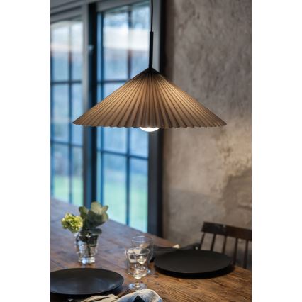 Markslöjd 108709 - Pakabinamas sietynas PLISADO 1xE27/40W/230V diametras 50 cm pilka