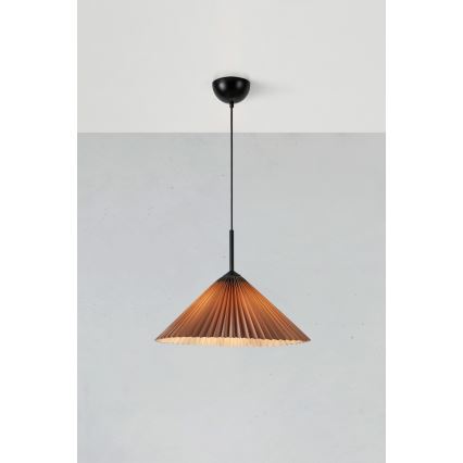 Markslöjd 108709 - Pakabinamas sietynas PLISADO 1xE27/40W/230V diametras 50 cm pilka