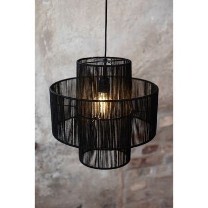 Markslöjd 108766 - Pakabinamas sietynas SOGA 1xE27/40W/230V juoda
