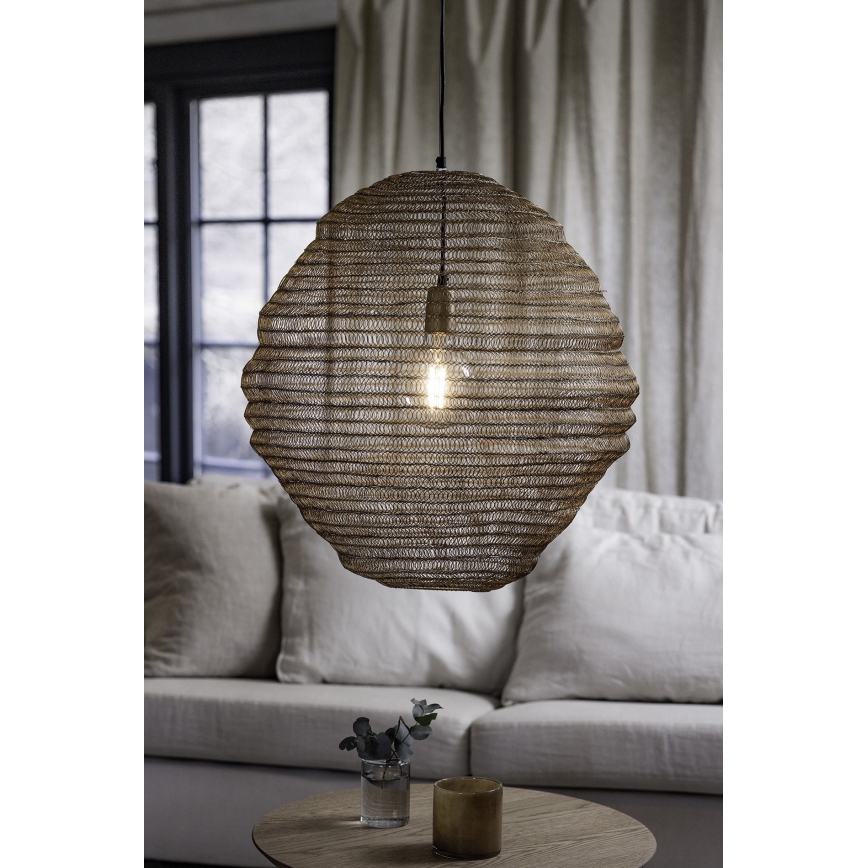 Markslöjd 108773 - Pakabinamas sietynas TAZZA 1xE27/40W/230V auksas