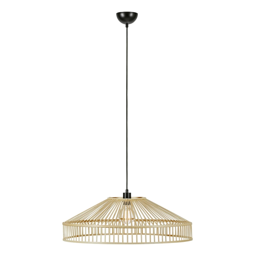 Markslöjd 108783 - Pakabinamas sietynas TAPA 1xE27/40W/230V smėlio spalva/bambukas