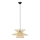 Markslöjd 108785 - Pakabinamas sietynas DUPLICI 1xE27/40W/230V smėlio spalva/bambukas