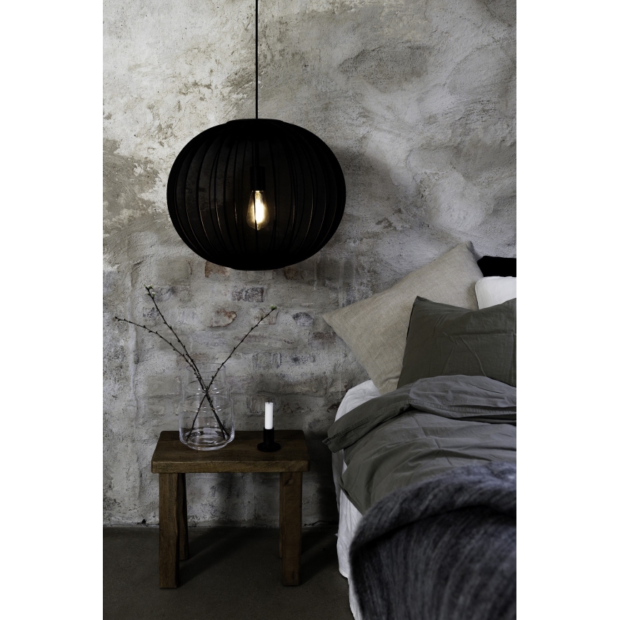 Markslöjd 108791 - Pakabinamas sietynas FORENCE 1xE27/40W/230V diametras 50 cm juoda