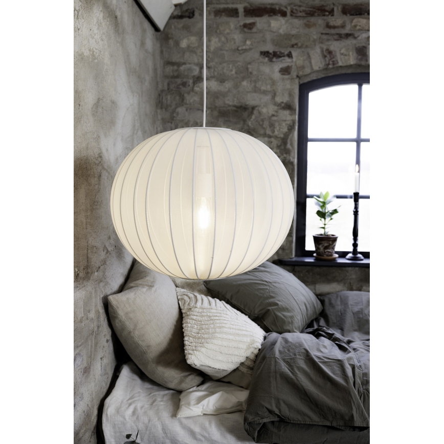 Markslöjd 108792 - Pakabinamas sietynas FORENCE 1xE27/40W/230V diametras 50 cm balta