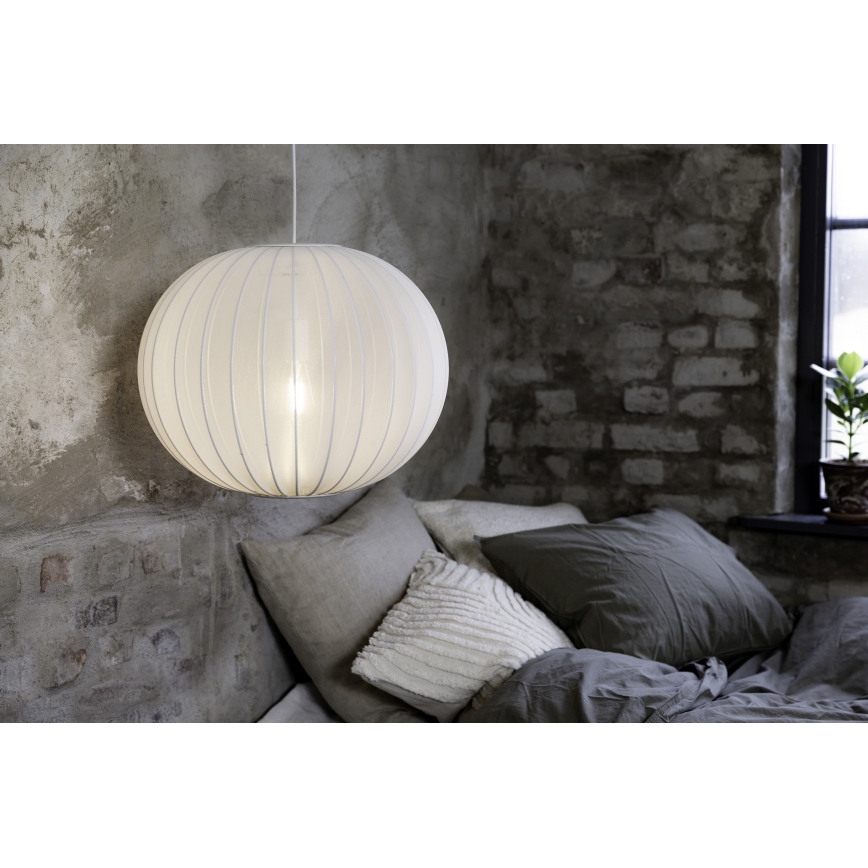 Markslöjd 108792 - Pakabinamas sietynas FORENCE 1xE27/40W/230V diametras 50 cm balta