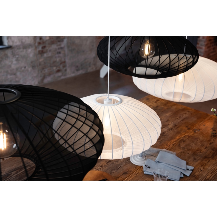 Markslöjd 108793 - Pakabinamas sietynas FORENCE 1xE27/40W/230V diametras 60 cm juoda