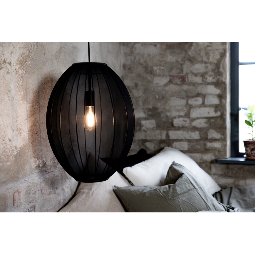Markslöjd 108795 - Pakabinamas sietynas FLORENCE 1xE27/40W/230V juoda