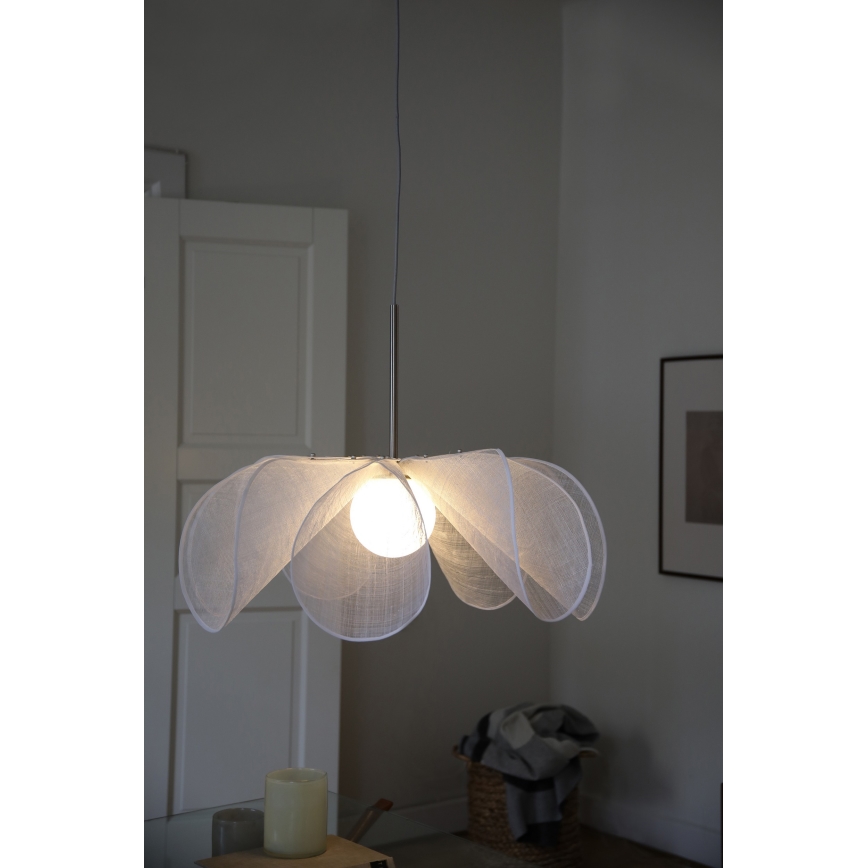 Markslöjd 108818 - Pakabinamas sietynas STYRKA 1xE27/40W/230V diametras 75 cm balta