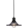 Markslöjd 108854 - Pakabinamas sietynas NOVIA 1xE27/40W/230V juoda/dūminis
