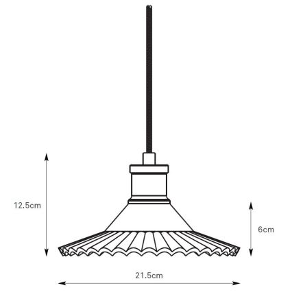 Markslöjd 108854 - Pakabinamas sietynas NOVIA 1xE27/40W/230V juoda/dūminis