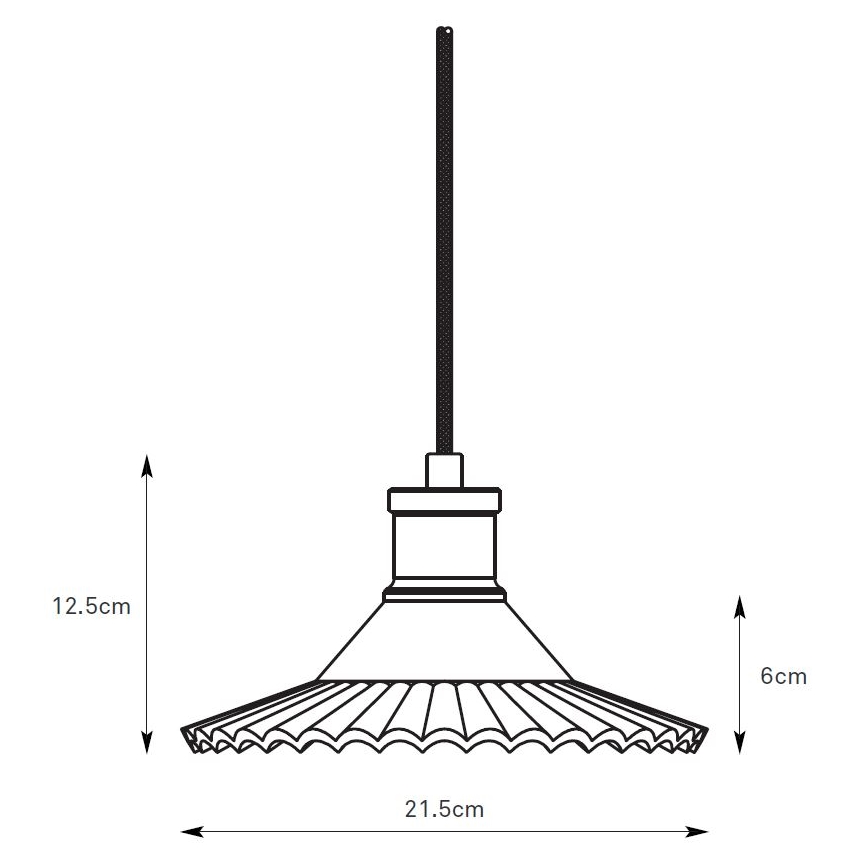 Markslöjd 108854 - Pakabinamas sietynas NOVIA 1xE27/40W/230V juoda/dūminis