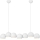 Markslöjd 108859 - Pakabinamas sietynas CUPOLO 7xE14/40W/230V balta