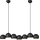 Markslöjd 108860 - Pakabinamas sietynas CUPOLO 7xE14/40W/230V juoda