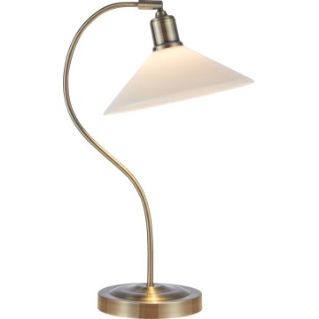 Markslöjd 108863 - Stalinis šviestuvas VELA 1xE27/40W/230V žalvaris/balta