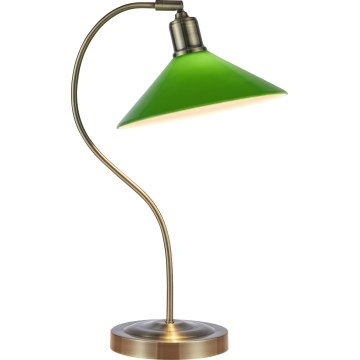 Markslöjd 108864 - Stalinis šviestuvas VELA 1xE27/40W/230V žalvaris/žalia