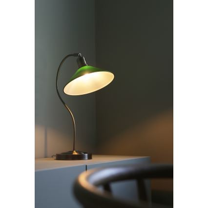 Markslöjd 108864 - Stalinis šviestuvas VELA 1xE27/40W/230V žalvaris/žalia