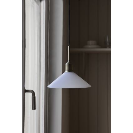 Markslöjd 108867 - Pakabinamas sietynas VELA 1xE27/40W/230V žalvaris/balta