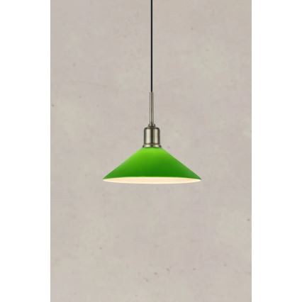Markslöjd 108868 - Pakabinamas sietynas VELA 1xE27/40W/230V žalvaris/žalia