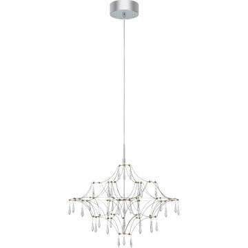 Markslöjd 108869 - LED Pritemdomas krištolo pakabinamas sietynas EFESOS LED/14W/230V diametras 60 cm
