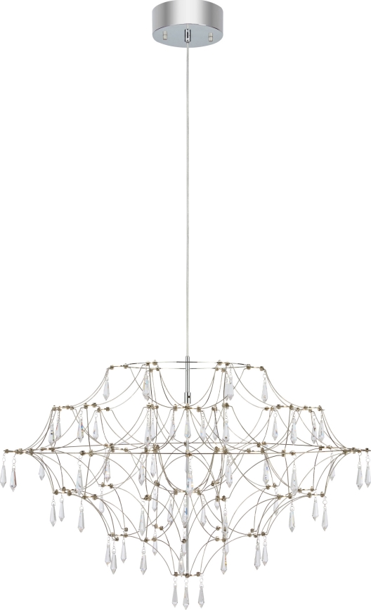 Markslöjd 108870 - LED Pritemdomas krištolo pakabinamas sietynas EFESOS LED/25W/230V diametras 80 cm
