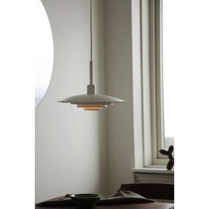Markslöjd 108874 - PINY pakabinamas šviestuvas ant laido 1xE27/60W/230V Ø 35 cm, baltas