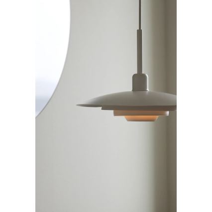 Markslöjd 108874 - PINY pakabinamas šviestuvas ant laido 1xE27/60W/230V Ø 35 cm, baltas