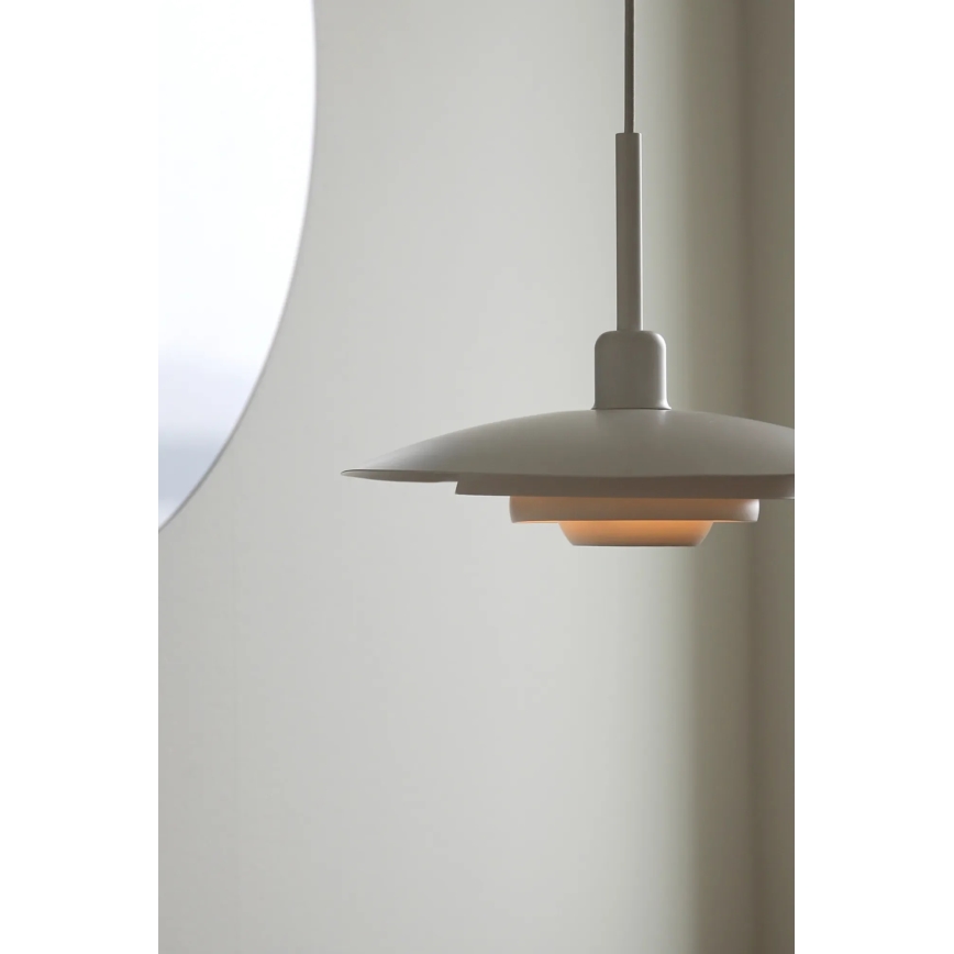 Markslöjd 108874 - PINY pakabinamas šviestuvas ant laido 1xE27/60W/230V Ø 35 cm, baltas