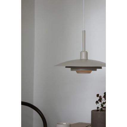 Markslöjd 108875 - Pakabinamas šviestuvas ant laido PINY 1xE27/60W/230V skersmuo 35 cm smėlinis