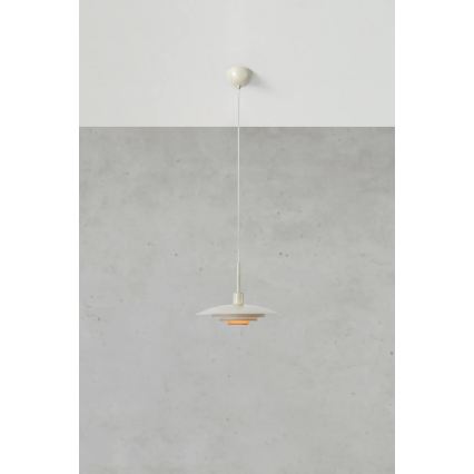 Markslöjd 108875 - Pakabinamas šviestuvas ant laido PINY 1xE27/60W/230V skersmuo 35 cm smėlinis