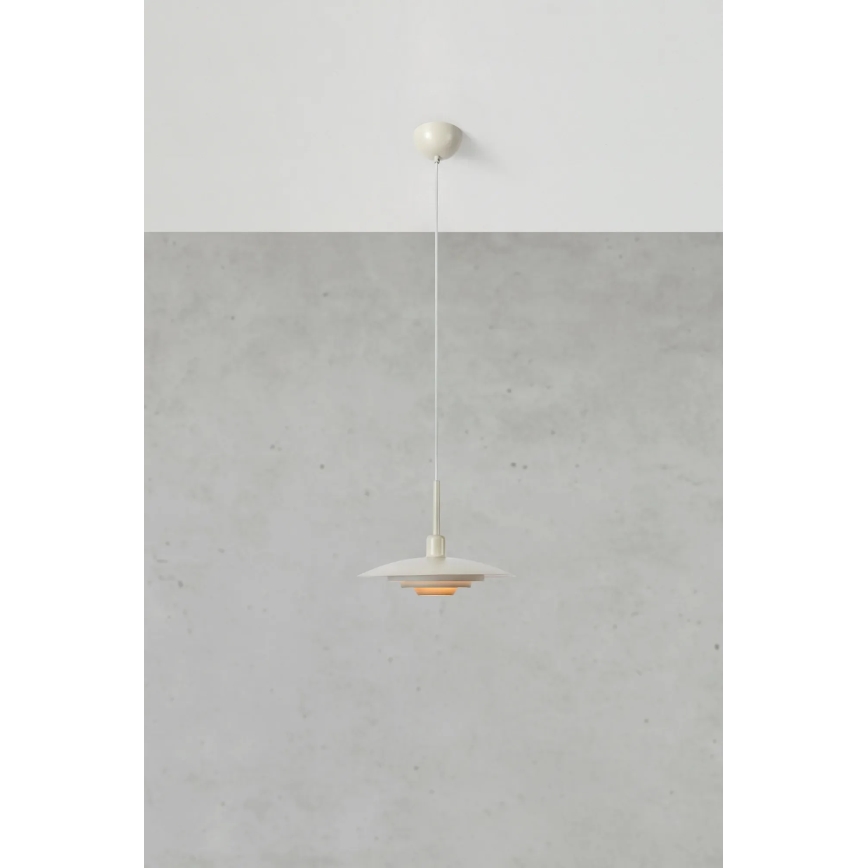 Markslöjd 108875 - Pakabinamas šviestuvas ant laido PINY 1xE27/60W/230V skersmuo 35 cm smėlinis