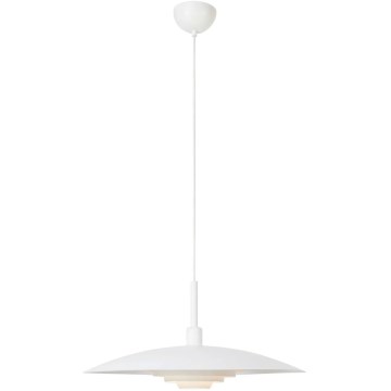 Markslöjd 108876 - pakabinamas šviestuvas ant laido PINY 1xE27/60W/230V, skersmuo 57 cm, baltas