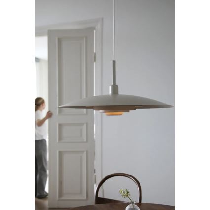 Markslöjd 108877 - Pakabinamas šviestuvas PINY ant laido 1xE27/60W/230V, skersm. 57 cm, smėlio spalvos