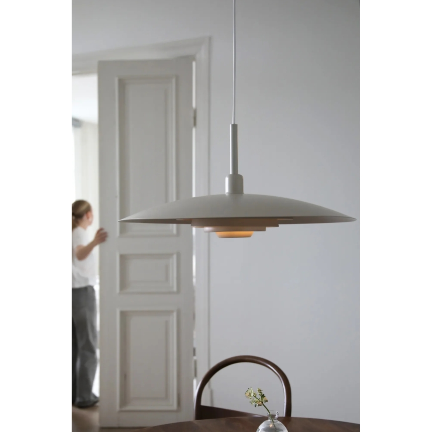 Markslöjd 108877 - Pakabinamas šviestuvas PINY ant laido 1xE27/60W/230V, skersm. 57 cm, smėlio spalvos