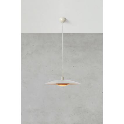 Markslöjd 108877 - Pakabinamas šviestuvas PINY ant laido 1xE27/60W/230V, skersm. 57 cm, smėlio spalvos