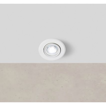 Markslöjd 108885 - Dimeriuojamas įleidžiamas vonios kambario LED šviestuvas PLUTO LED/4,9W/230V CRI 90 IP44 balta