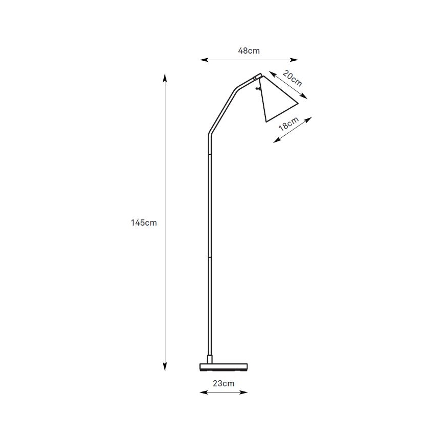 Markslöjd 108890 - Reguliuojamas LED toršeras FUNIL LED/4,9W/230V CRI 90 smėlio spalvos
