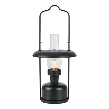 Markslöjd 108893 - LED dimeriuojama lauko įkraunama stalinė lempa FANOS LED/2,5W/3,7V 4000 mAh IP44 juoda
