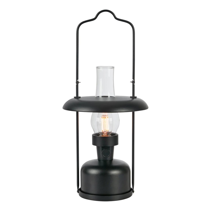 Markslöjd 108893 - LED dimeriuojama lauko įkraunama stalinė lempa FANOS LED/2,5W/3,7V 4000 mAh IP44 juoda
