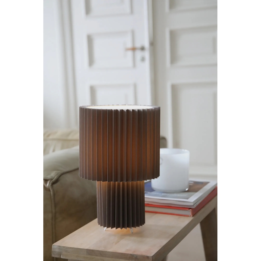 Markslöjd 108896 - Stalo lempa CATIS 1xE27/60W/230V 32 cm pilka